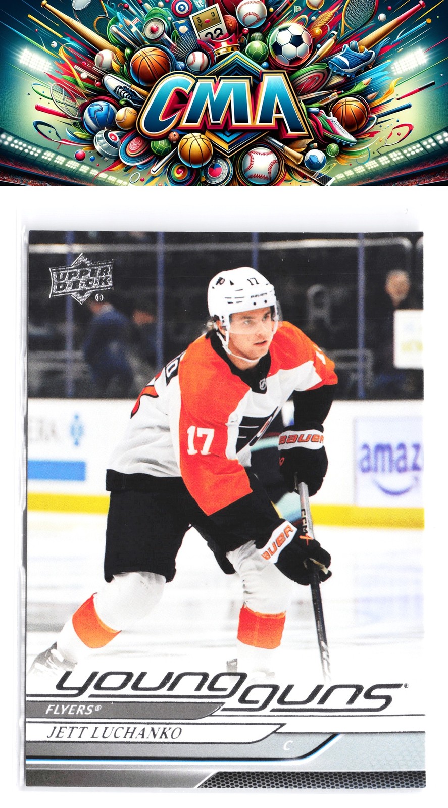 Jett Luchanko #484 Hockey Cards 2024 Upper Deck trading card — raw and PSA graded price guide