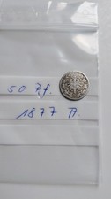 Deutsches Reich 50 Pfennig 1877 A