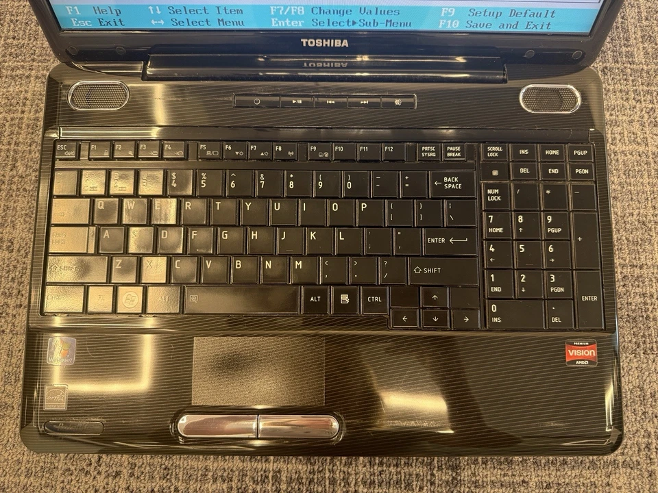 Toshiba Satellite L505D GS6000 Laptop | AMD Turion II Dual Core Mobile M500 4GB - Image 3 of 4