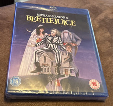 Beetlejuice 20th Anniversary  Blu-ray, 1988 UK IMPORT NEW SEALED
