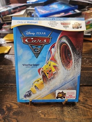 Disney Pixar Cars 3 Bluray DVD Combo 4 Disc Set. | eBay