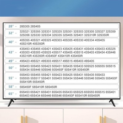 Standfuß für TCL TV Modelle 28 Zoll bis 65 Zoll kompatibel und zuverlässig