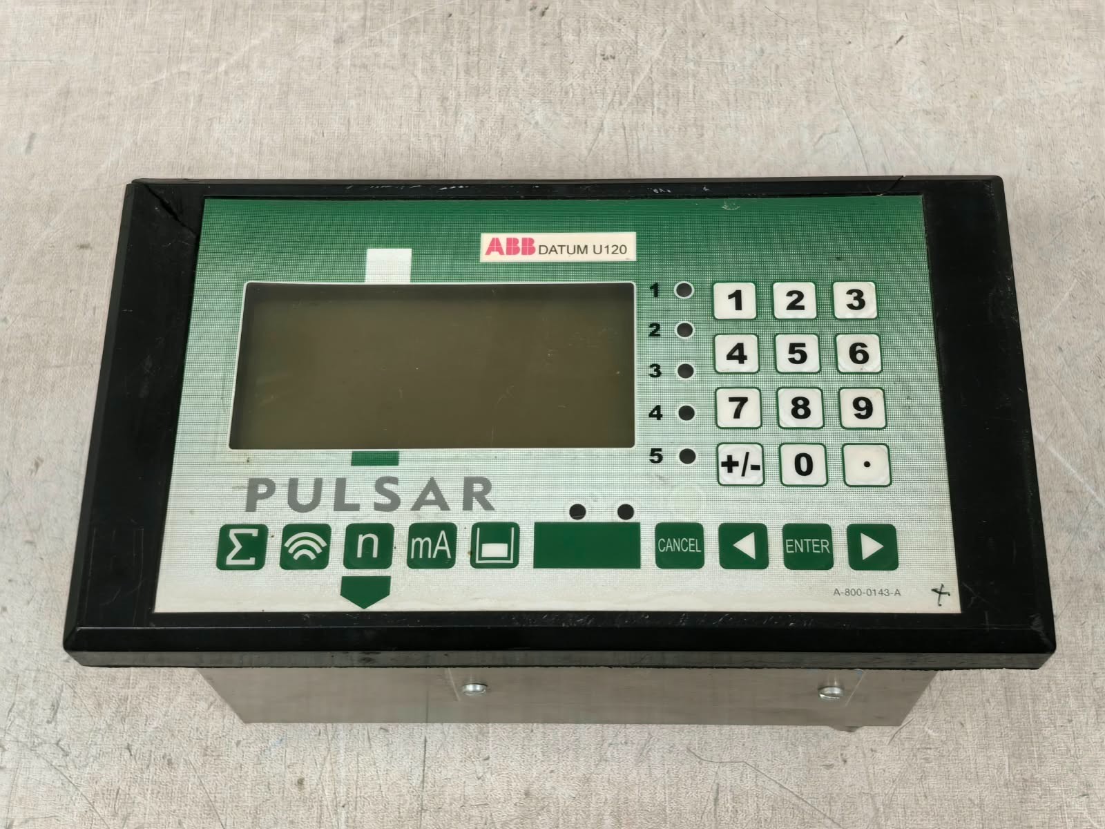 ABB PULSAR DATUM U120 ABB PULSAR DATUM U120 CONTROLLER 10