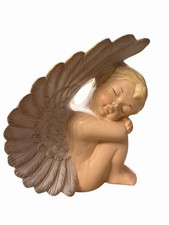 Vintage Whimsical Sweet Cherub Angel Sleeping...
