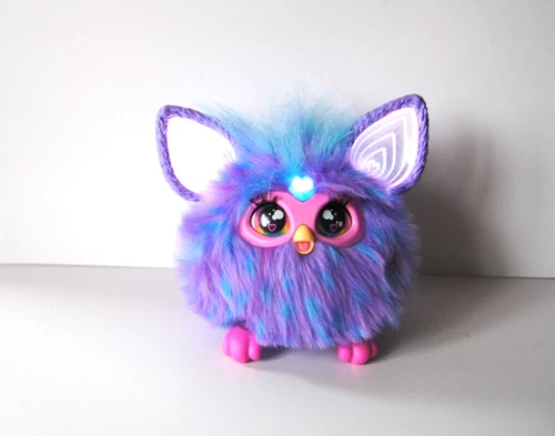 Furby Purple Blue Pink Hasbro Interactive Toy Moves, Changes Colors Talks 2023