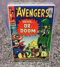Avengers #25 Marvel Comic Book Cover 2" x 3" Refrigerator Locker MAGNET