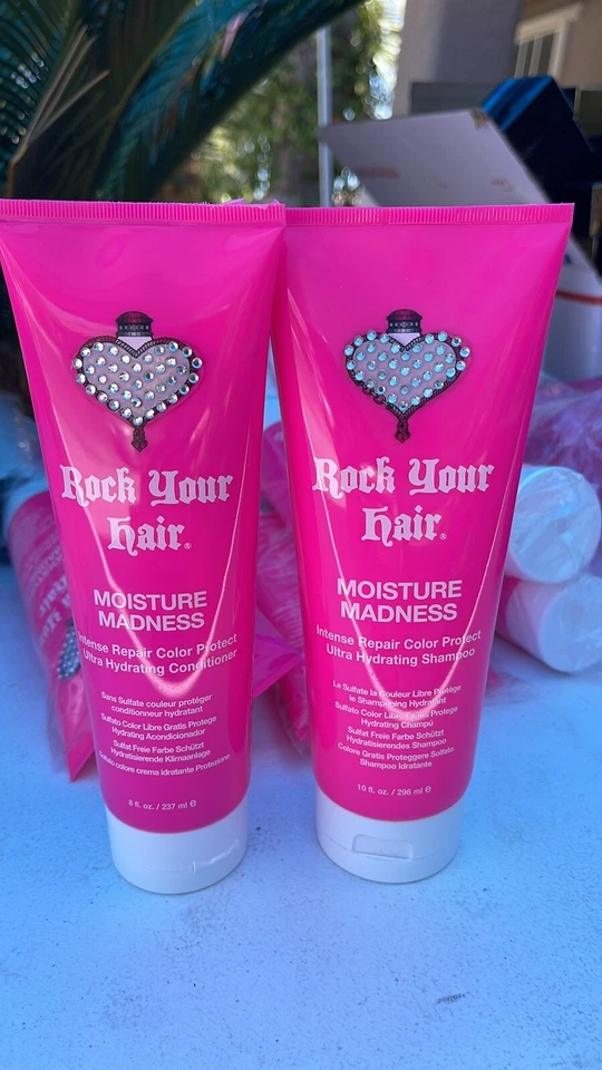 Rock your hair moisture madness color protect ultra hydrating shampoo 10oz +8oz - Image 2 of 4