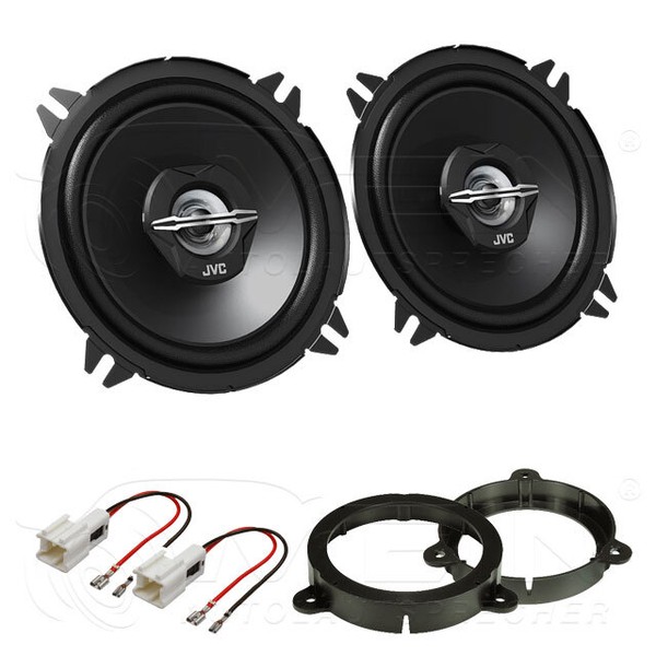 JVC Lautsprecher FüR Dacia Sandero 2 Ab 2012 Heck TüR Hinten 2-Wege 250W #AE5C-image