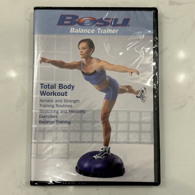 Bosu Ball Balance Trainer Total Body Workout BRAND NEW SEALED DVD
