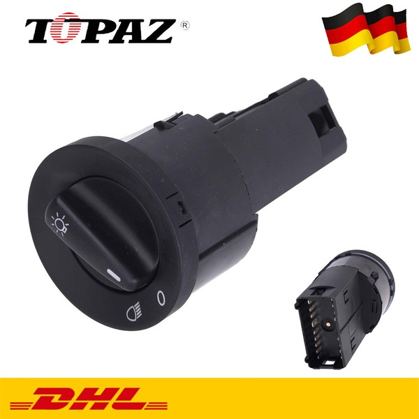 Schalter Hauptlicht Lichtschalter Scheinwerfer VW Bora 1J2 1.9 TDI 1J6 Passat 3B-image