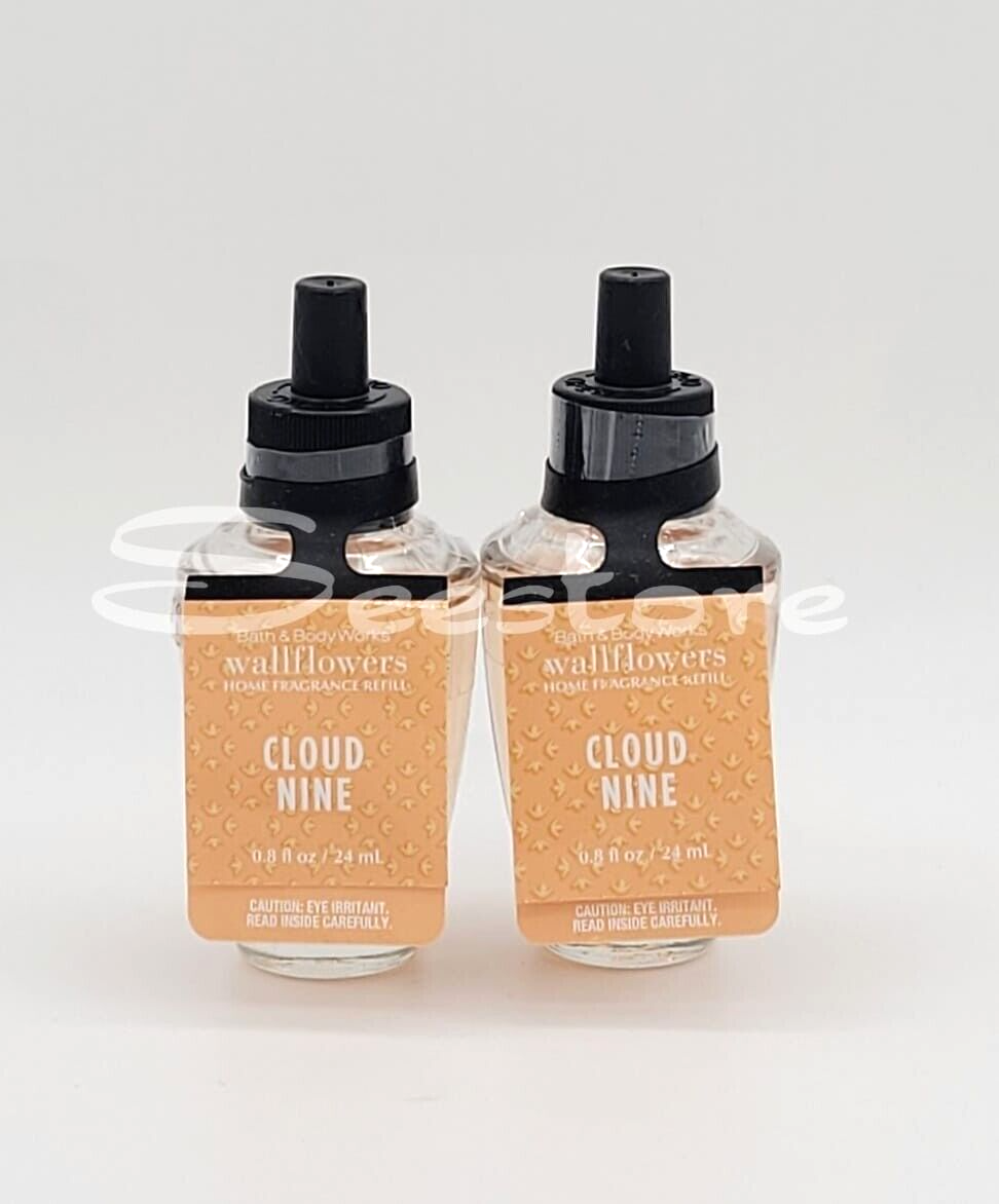 Bath Body Works Cloud Nine Wallflowers Fragrance Refill New Set of