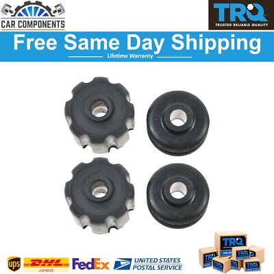 TRQ New Rear Upper Shock Strut Mount & Pair Set For 1990-2001 Infiniti Nissan