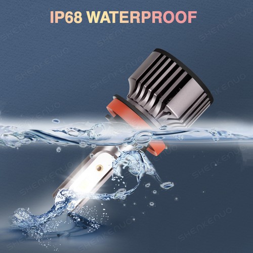 4x 9005+H11 LED Headlight Combo High Low Beam Bulbs Kit Super White Bright - Picture 14 of 16