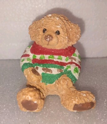 VTG ''Tiny Tim'' Cuddl 'Somes Resin Figurine, ''GOD BLESS EVERYONE'', 1994, Cast Art