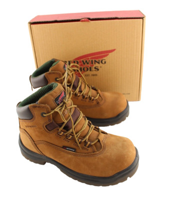 RED WING King Toe 2340 Size 7 B Waterproof Safety Toe Women Work Boots MSRP $219