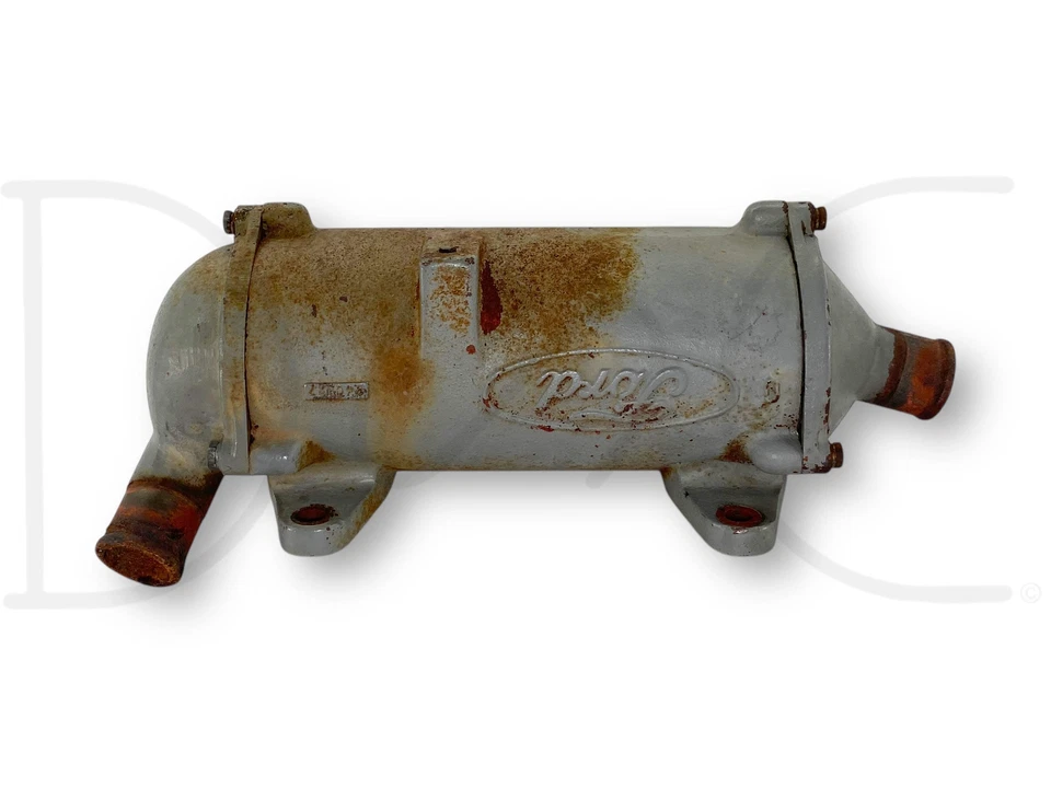 85-90 Ford F600 F700 6.6 6.6L 401DT Diesel Engine Oil Cooler OEM 240887 - Image 3 of 4