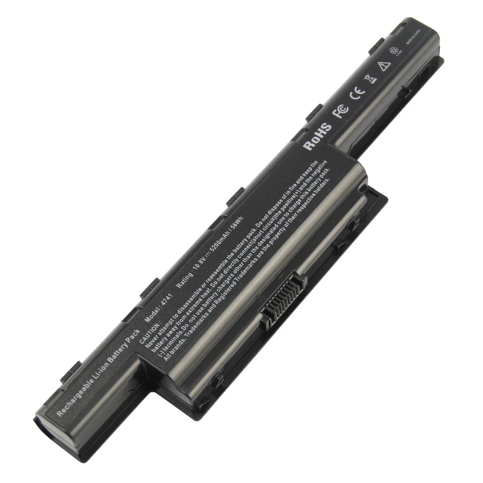 Nueva batería para portátil Acer ASPIRE 7741GZ 7741Z 7741Z-4433 5200mah 6 celdas Foto 2 de 4