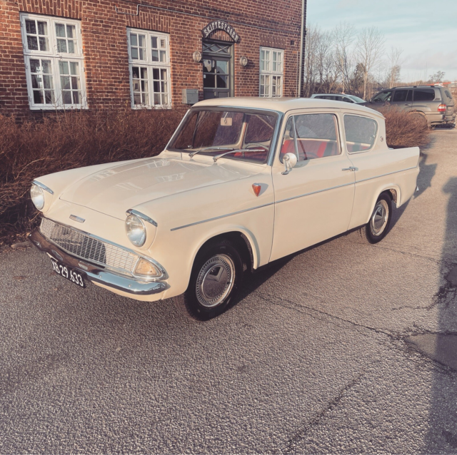 Ford Anglia, 1,2, Benzin, 1964, 2-dørs, Unik fin Ford…