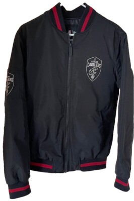 Cleveland Cavaliers Men s Jacket NBA brand Medium Coat Basketball