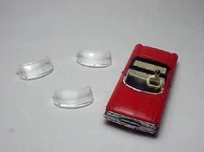 T JET 1963 GALAXIE CONVERT WINDSHIELD. PLASTIC INJECTION MOLDED. 