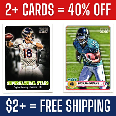 2012 NFL Topps Magic Football Cards / You Pick / EX-MT