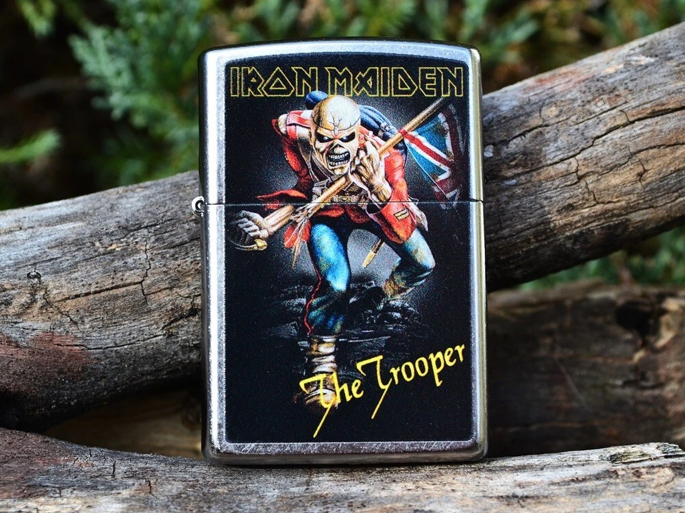 Iron Maiden The Trooper Zippo Lighter - Eddie - Bruce Dickinson