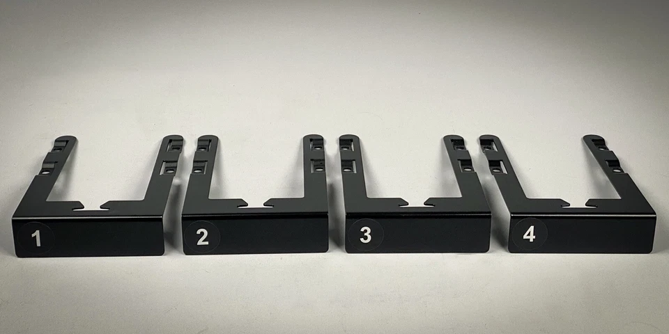 Apple Mac Pro 5,1 CUSTOM BLACK Hard Drive Tray Set of 4 Sleds for A1289 Models - Image 4 of 4