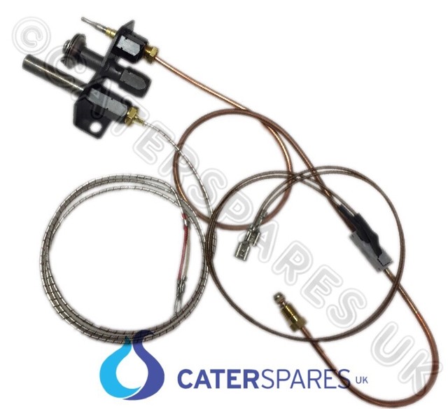 537350003 FALCON GAS FRYER PILOT ASSEMBLY THERMOPILE THERMOCOUPLE G2860