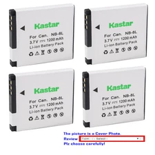 Kastar Battery NB8L for Canon NB-8L  PowerShot A2200 A3000IS A3100IS A3200IS 