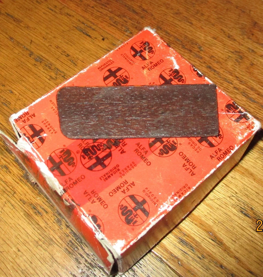 Alfa Romeo Berlina 2000, tablero original sección madera (L) 1972-1976, restauración antigua Foto 3 de 4