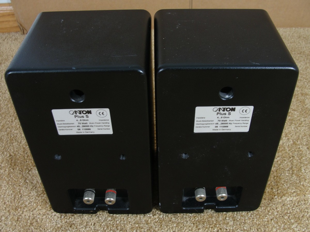 Canton Plus S Bookshelf / Satellite Speakers for Canton Plus Canton Plus S Bookshelf / Satellite Speakers for Canton Plus
