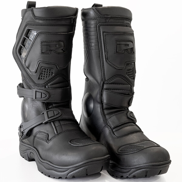 Botas de Motocicleta Richa Colt ADVENTURE Negras CON DOBLE AJUSTE PQ