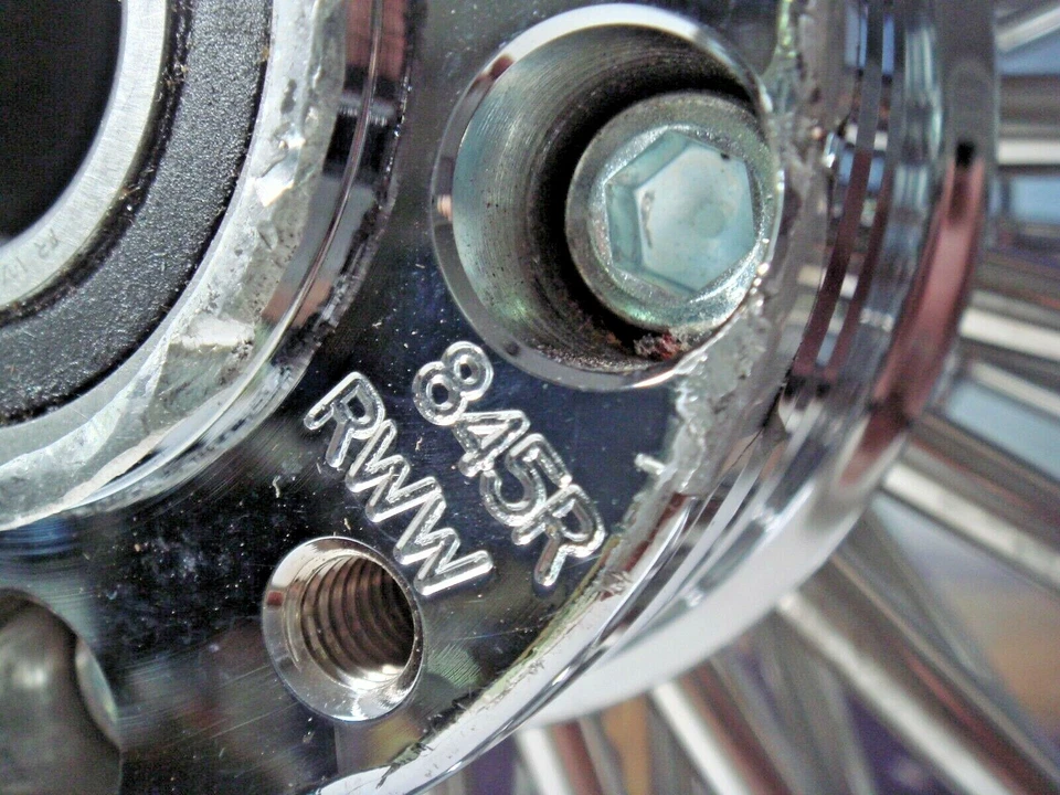 Llanta delantera Harley cromada Fat Daddy 21x 2,15 50 radios FXST 04225-1028S Y7 Foto 3 de 4