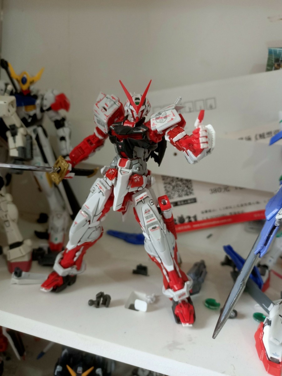 Ray出品 for RG HG 1/144 Astray Red Frame Model Red White Cover Action Hand