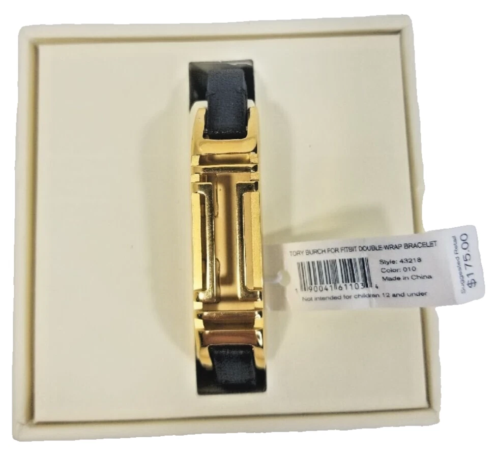 Tory Burch For FITBIT Double Wrap Bracelet New In Box