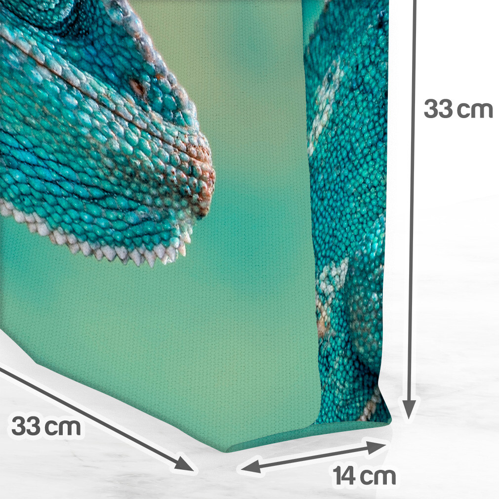 Chamäleon Make-up-Tasche – Perfekt Für Reptilien-Fans & Chamäleon-Mamas Als Cooles Geschenk