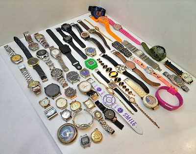 Large different watches Q&Q QMax Women's Men's quartz