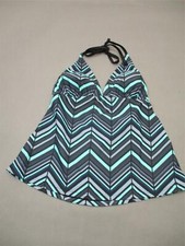 NWT Mossimo Size S Womens Multicolor Wireless Padded Swimwear Tankini Top 6F