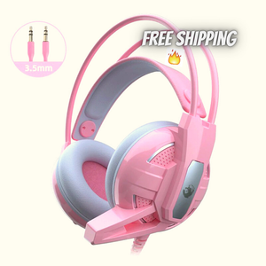 pink gaming headset pc