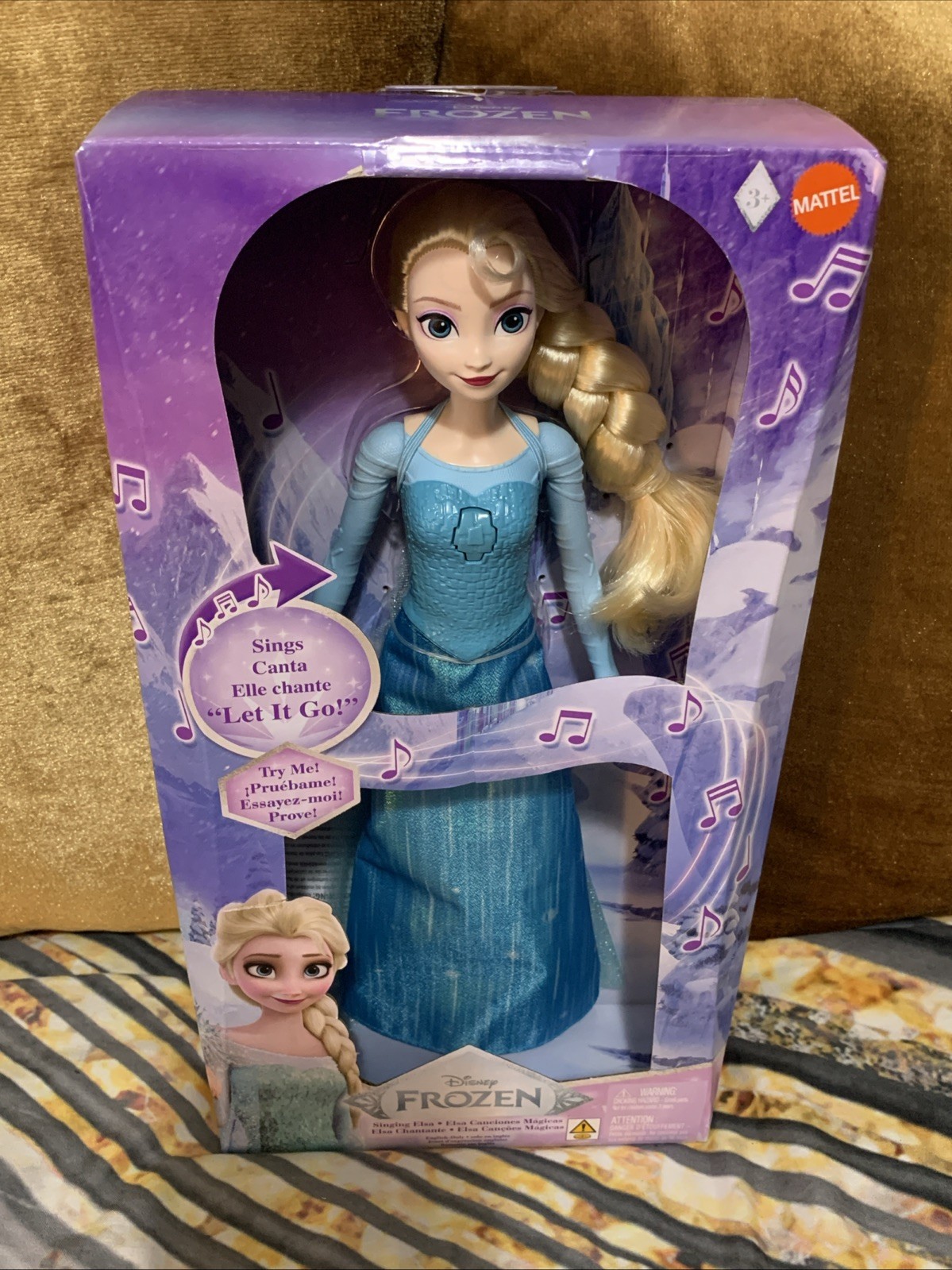 Disney Frozen Singing Elsa Fashion Doll &ldquo;Let It Go&rdquo; Matt