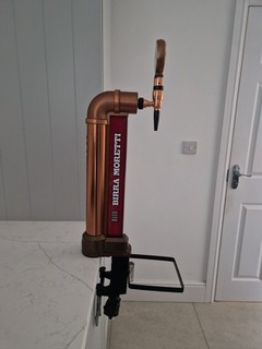 Birra Moretti Beer Pump