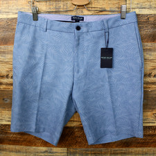 Peter Millar Crown Crafted Golf Shorts Mens Size 34 Blue New Flat Front 130
