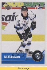2021-22 Upper Deck CHL Blue Connor McClennon #5 READ x0m
