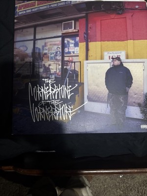 Vinnie Paz The Cornerstone Of The Corner Store Red & Yellow 2xLP Vinyl. Rare!!