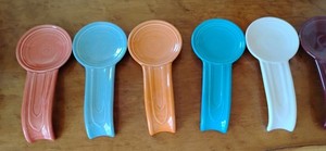 FIESTAWARE RETIRED SPOON REST CINNABAR FIESTA