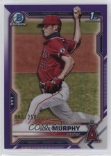2021 Bowman Draft Chrome Purple Refractor 83/250 Luke Murphy #BDC-167 0zg6