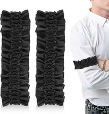 Sleeve Garters for Men, 2 Pcs 1920'S Sleeve Bands Arm Bands Anti-Slip Sleeve