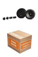 Lautsprecher Boxen Front Infinity Alpha 603C FüR Skoda Superb II Typ 3T Facelift