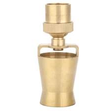 Brass Adjustable Fountain Nozzle Spray Head DN25 Pond Water Feature Sprinkler