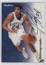 1996-97 Skybox Premium Autographics Black Ink Jim Jackson Auto 9x1
